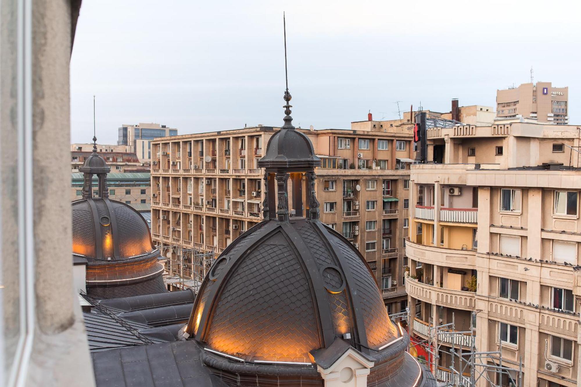Royalty Apt With City Views On Calea Victoriei Bukarest Kültér fotó