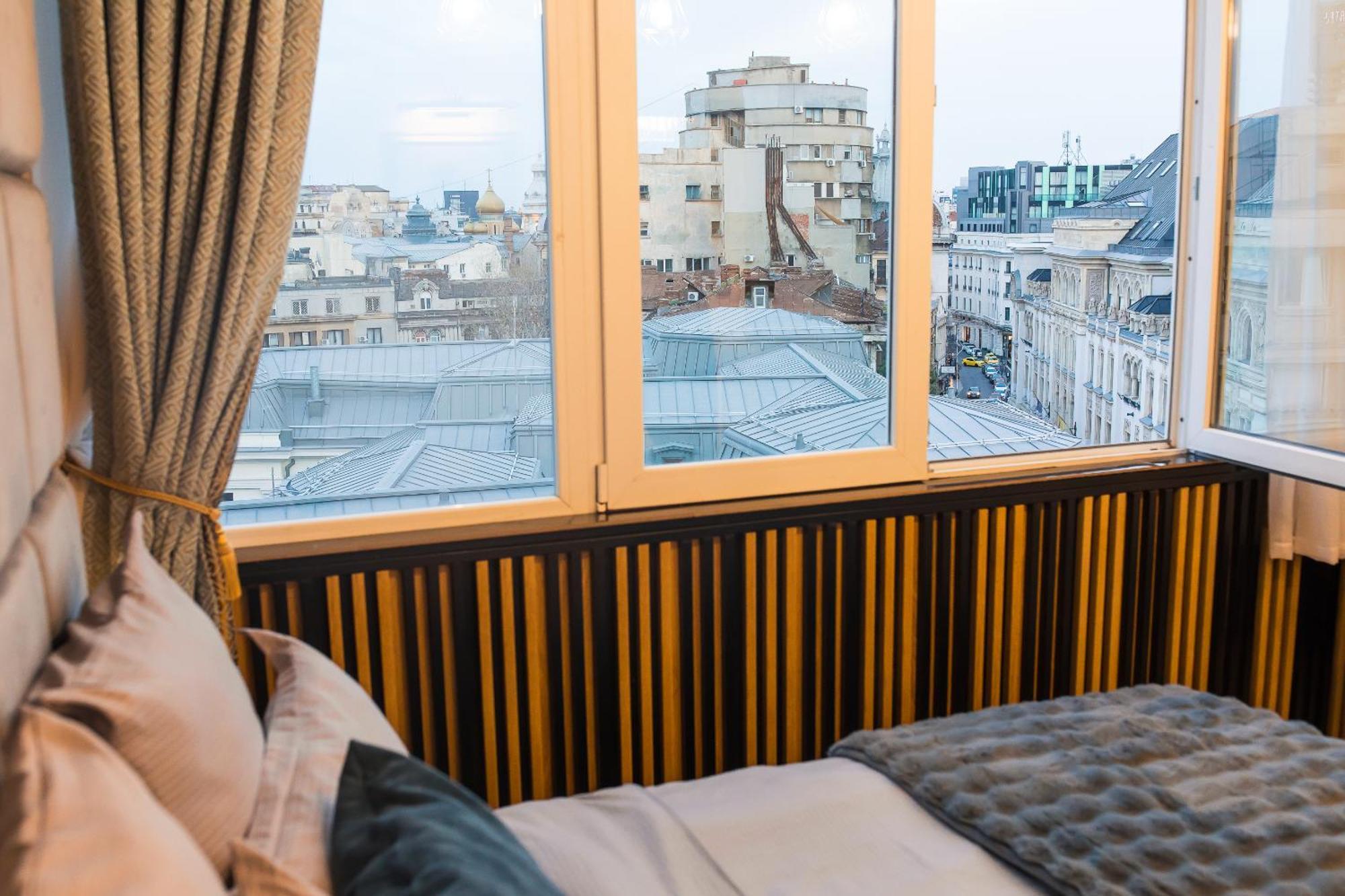 Royalty Apt With City Views On Calea Victoriei Bukarest Kültér fotó
